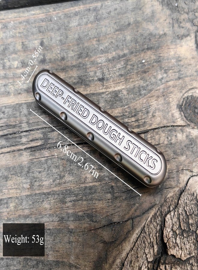 T-Conceal EDC Fidget Slider Fidget Toy Adult Stress Relief Metal Rotation Push Pull ADHD Recreational Fidget Toy Tactile Coin Fritter - Image 2